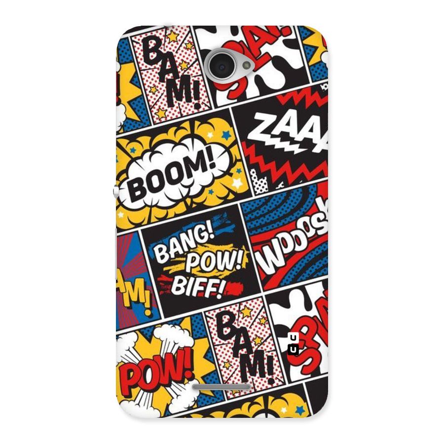 Bam Pattern Back Case for Sony Xperia E4
