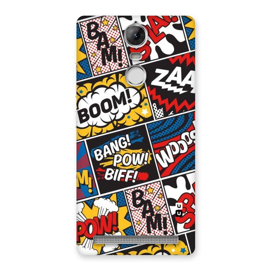 Bam Pattern Back Case for Vibe K5 Note