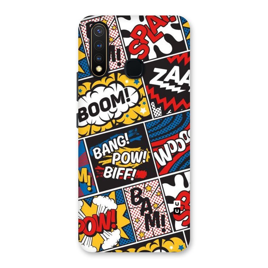 Bam Pattern Back Case for Vivo U20
