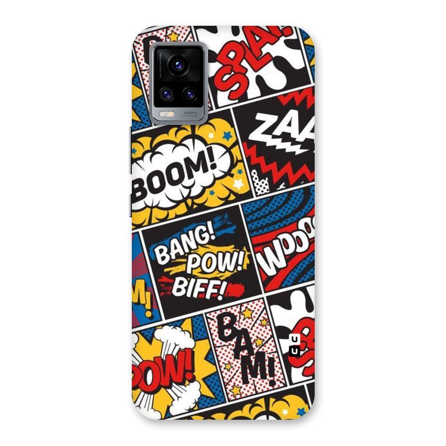 Bam Pattern Back Case for Vivo V20