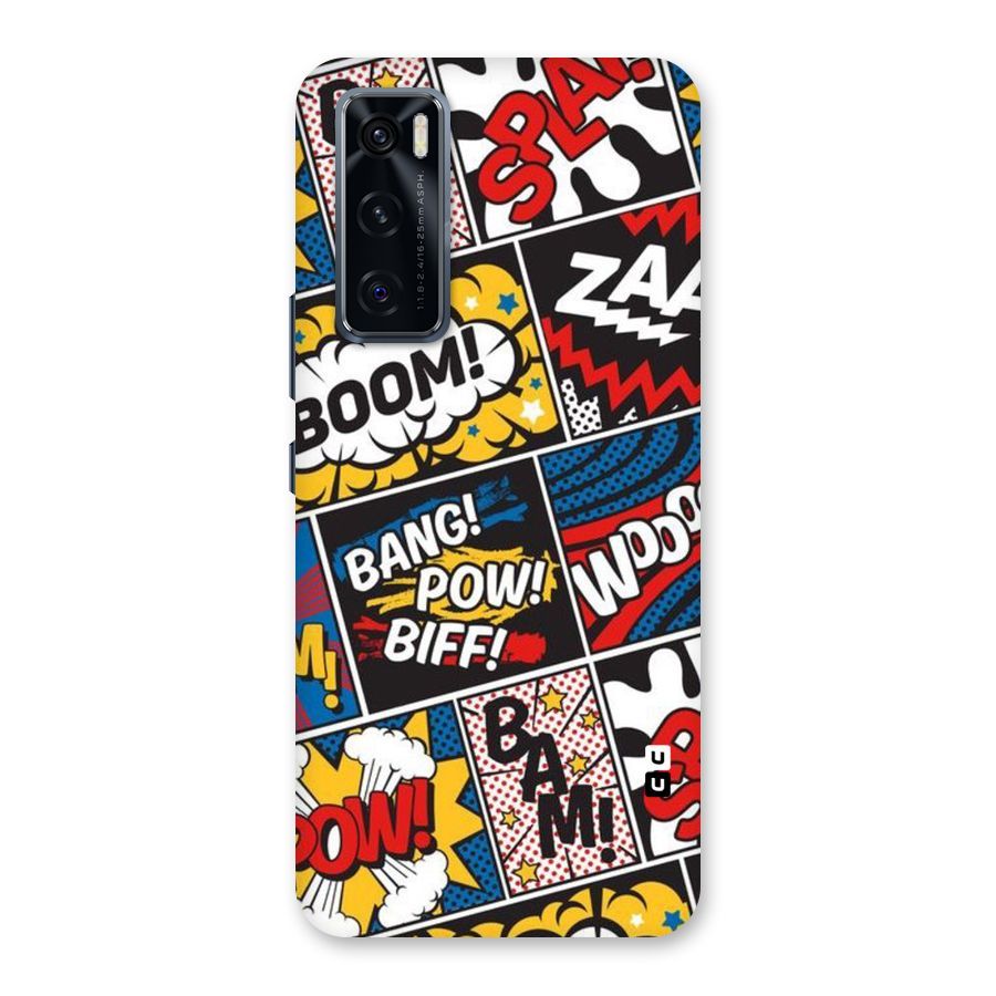 Bam Pattern Back Case for Vivo V20 SE