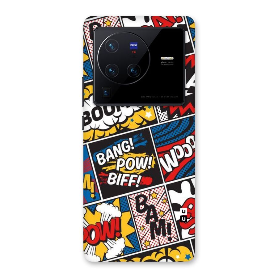Bam Pattern Back Case for Vivo X80 Pro
