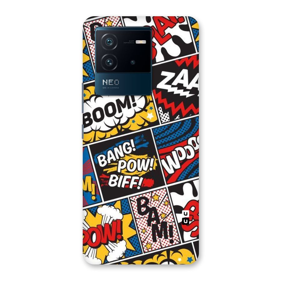 Bam Pattern Back Case for Vivo iQOO Neo 6 5G