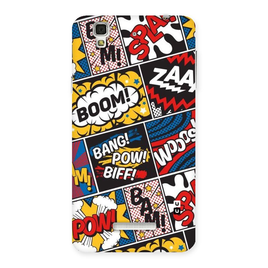 Bam Pattern Back Case for YU Yureka Plus