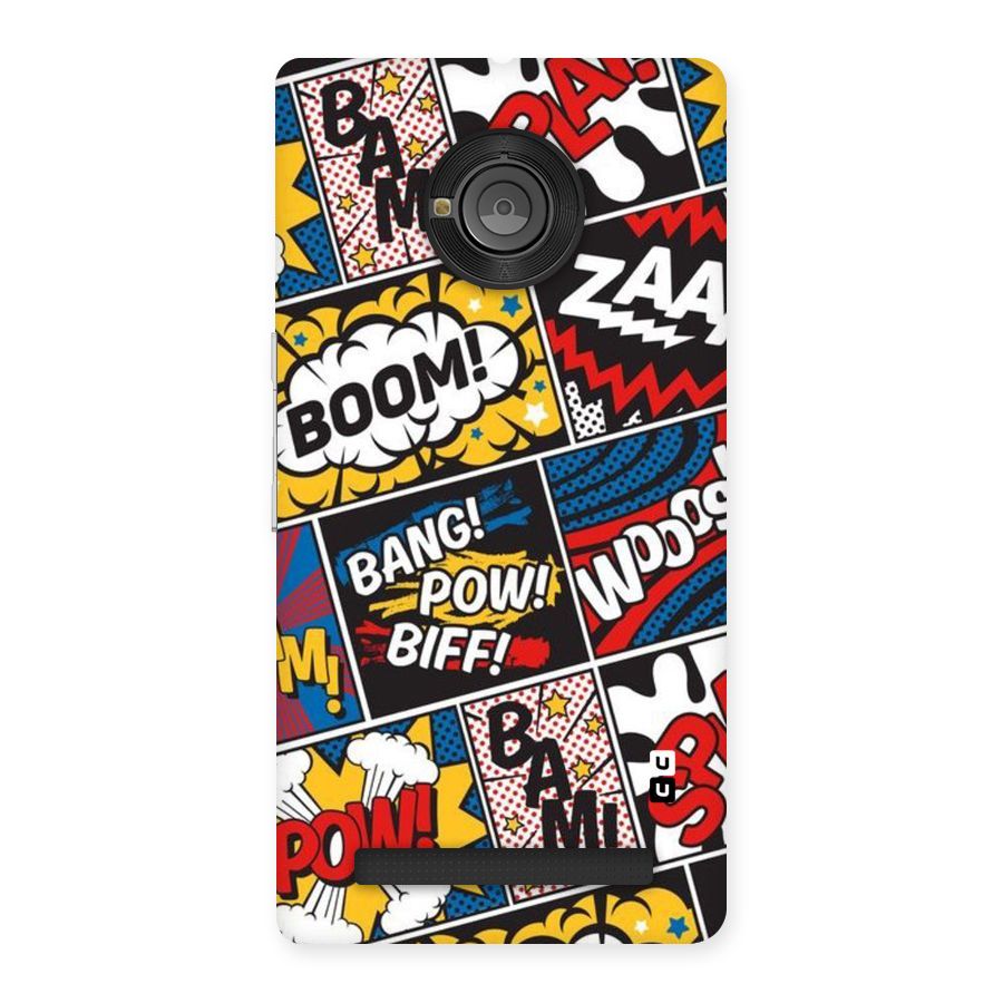 Bam Pattern Back Case for Yu Yuphoria