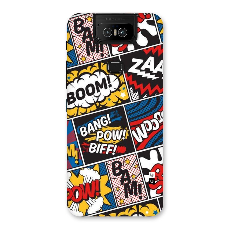 Bam Pattern Back Case for Zenfone 6z
