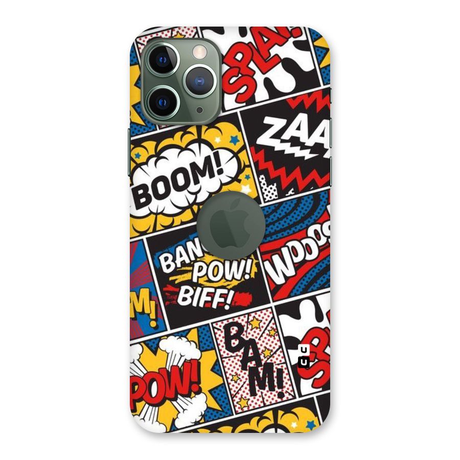 Bam Pattern Back Case for iPhone 11 Pro Logo  Cut