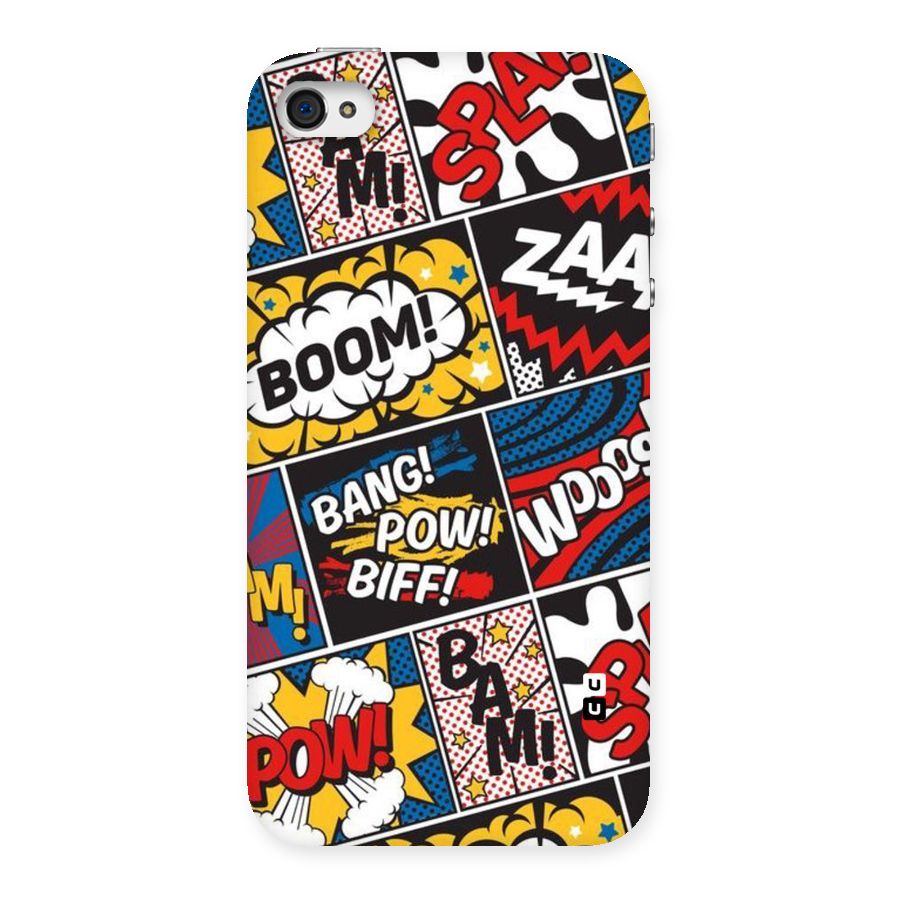 Bam Pattern Back Case for iPhone 4 4s