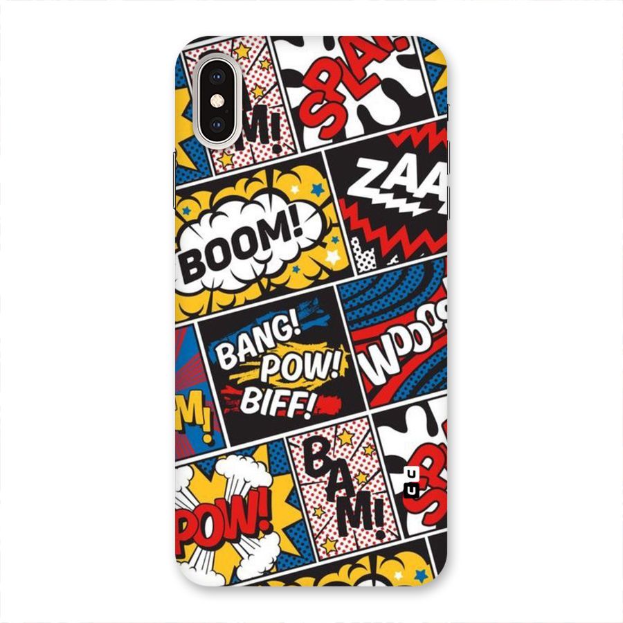 Bam Pattern Back Case for iPhone XS Max