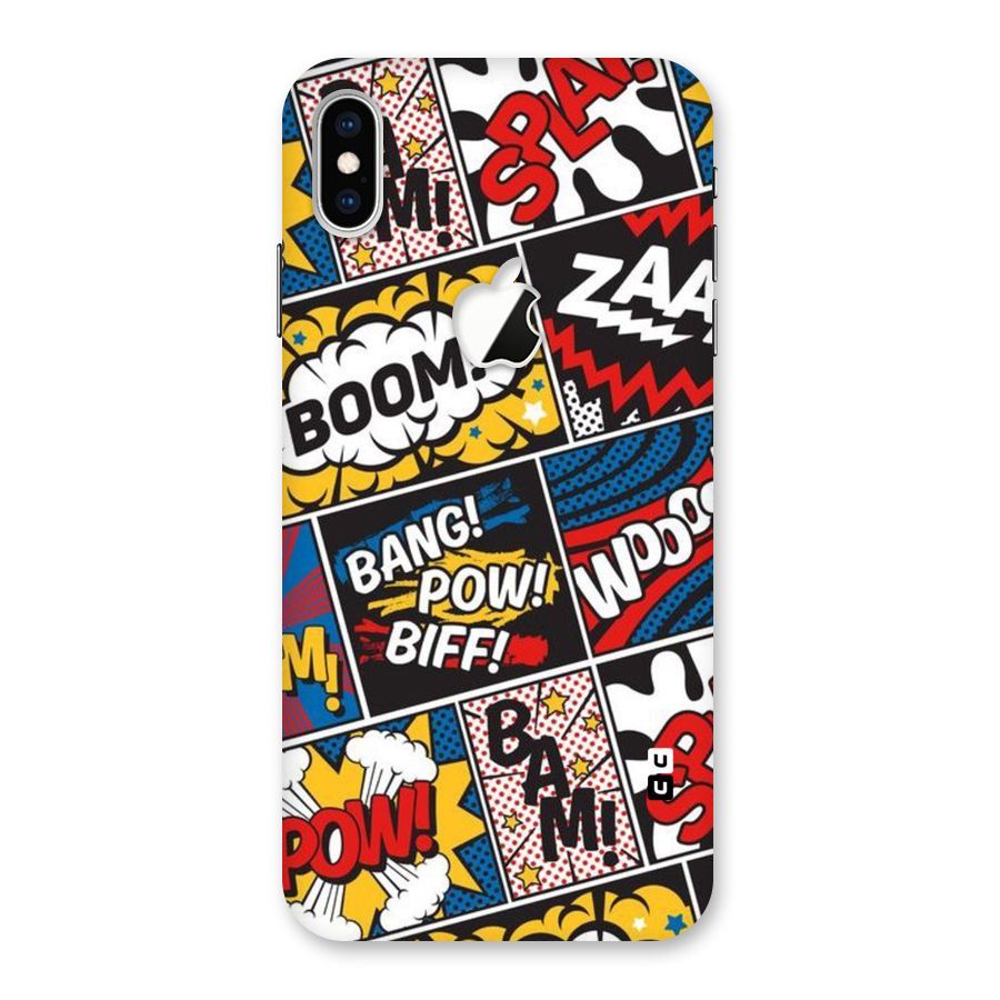 Bam Pattern Back Case for iPhone XS Max Apple Cut