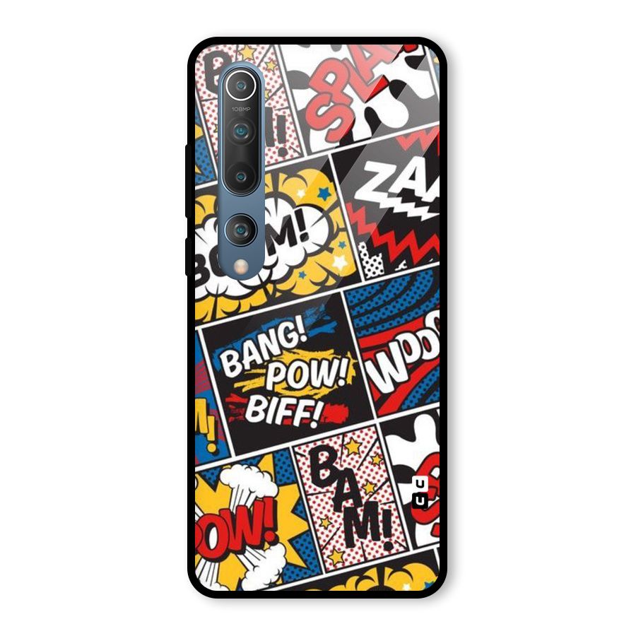 Bam Pattern Glass Back Case for Mi 10