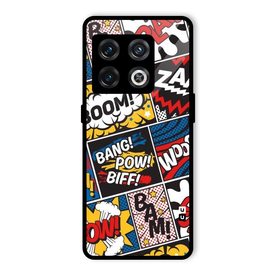 Bam Pattern Glass Back Case for OnePlus 10 Pro 5G