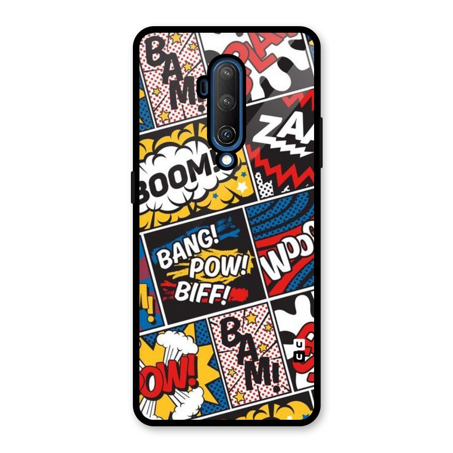 Bam Pattern Glass Back Case for OnePlus 7T Pro