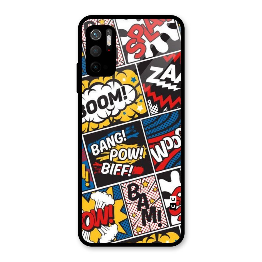Bam Pattern Glass Back Case for Poco M3 Pro 5G