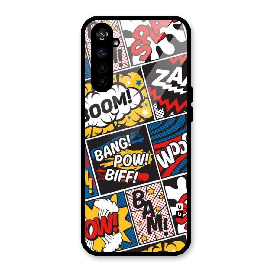 Bam Pattern Glass Back Case for Realme 6