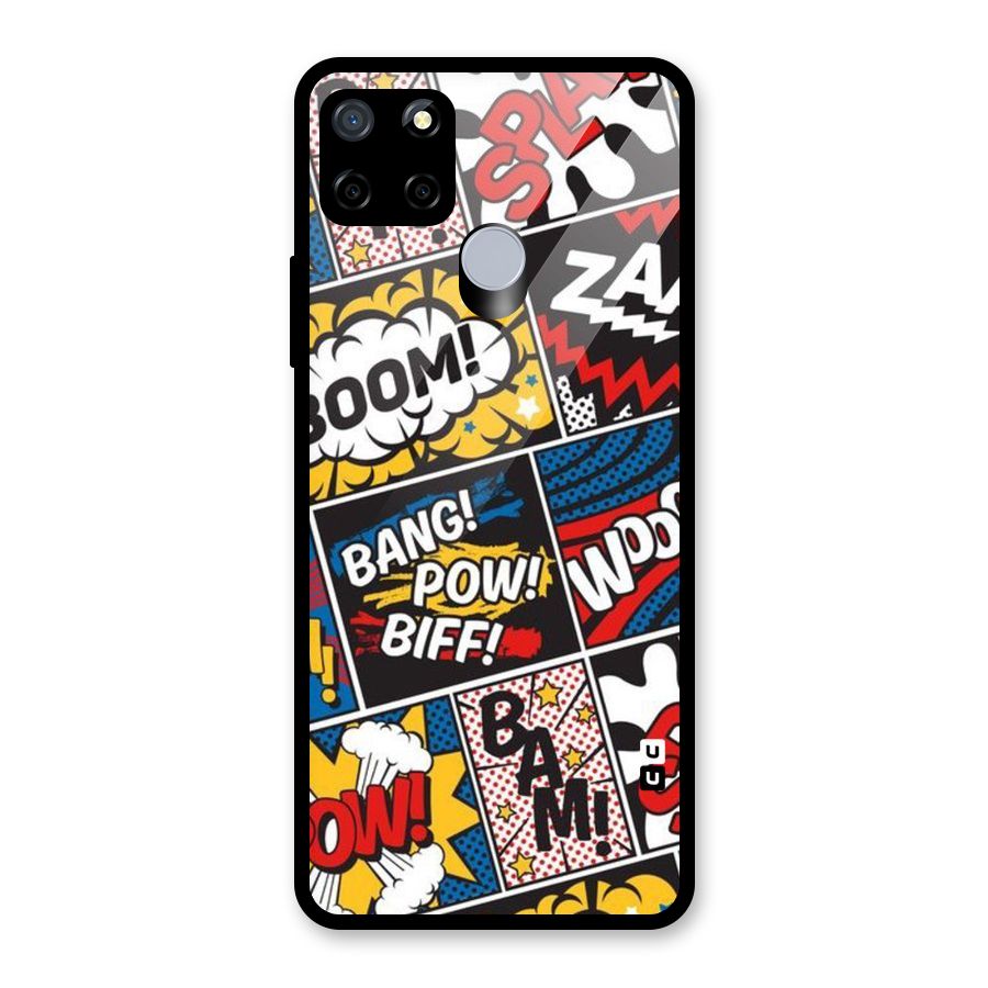 Bam Pattern Glass Back Case for Realme C12