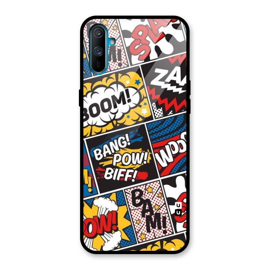 Bam Pattern Glass Back Case for Realme C3
