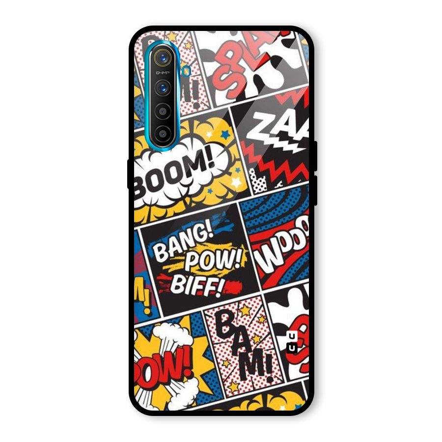 Bam Pattern Glass Back Case for Realme X2