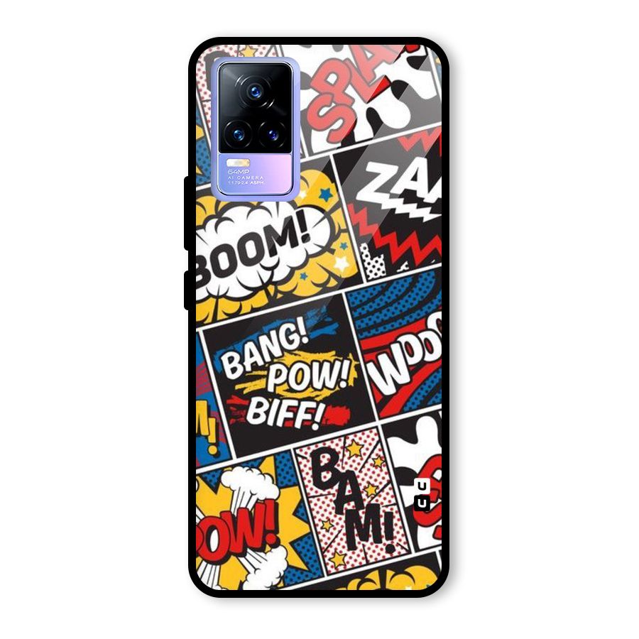Bam Pattern Glass Back Case for Vivo Y73