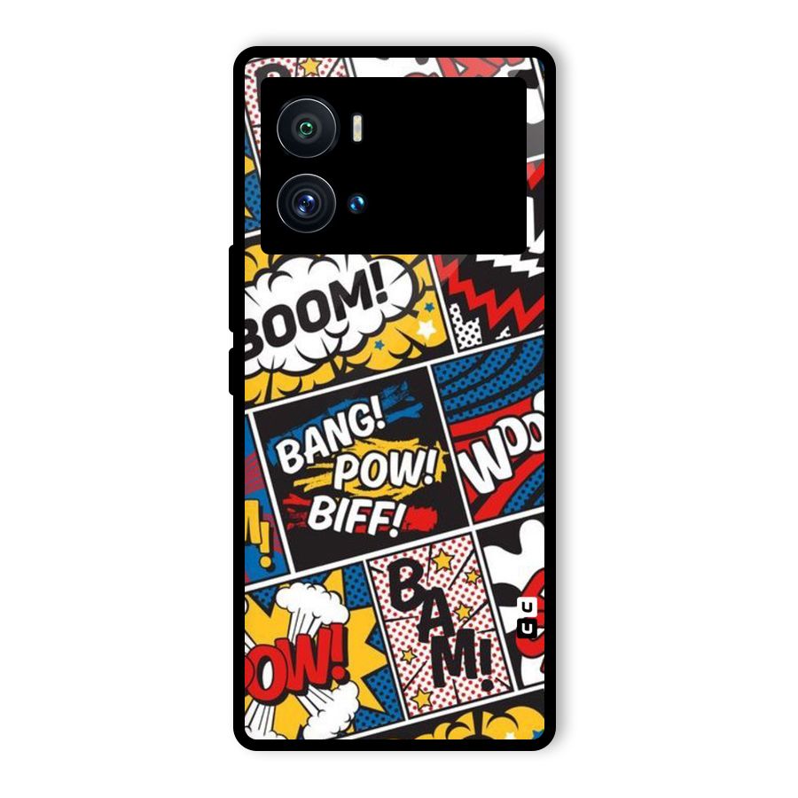 Bam Pattern Glass Back Case for Vivo iQOO 9 Pro