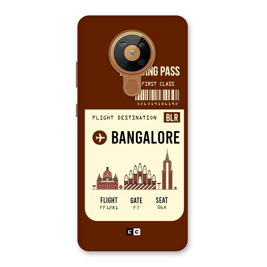 Bangalore Boarding Pass Back Case for Nokia 5.3