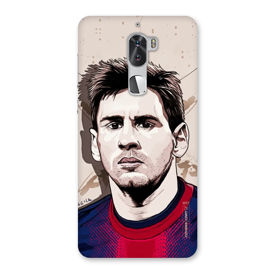 Barca King Messi Back Case for Coolpad Cool 1