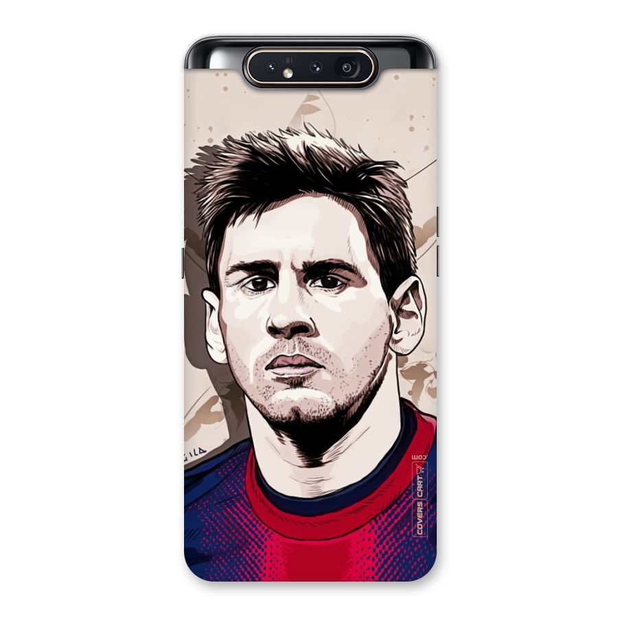 Barca King Messi Back Case for Galaxy A80
