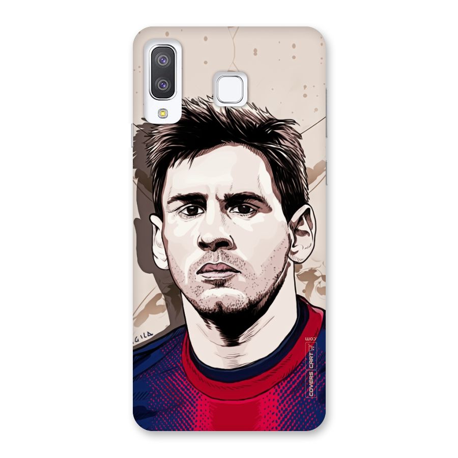 Barca King Messi Back Case for Galaxy A8 Star