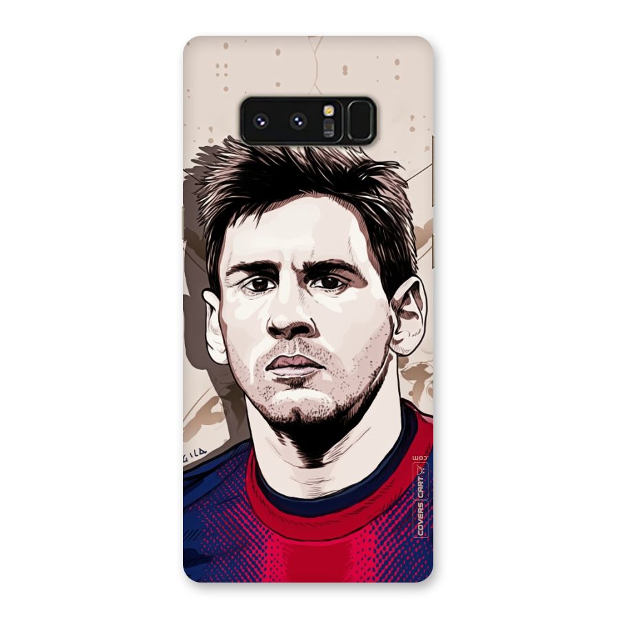 Barca King Messi Back Case for Galaxy Note 8