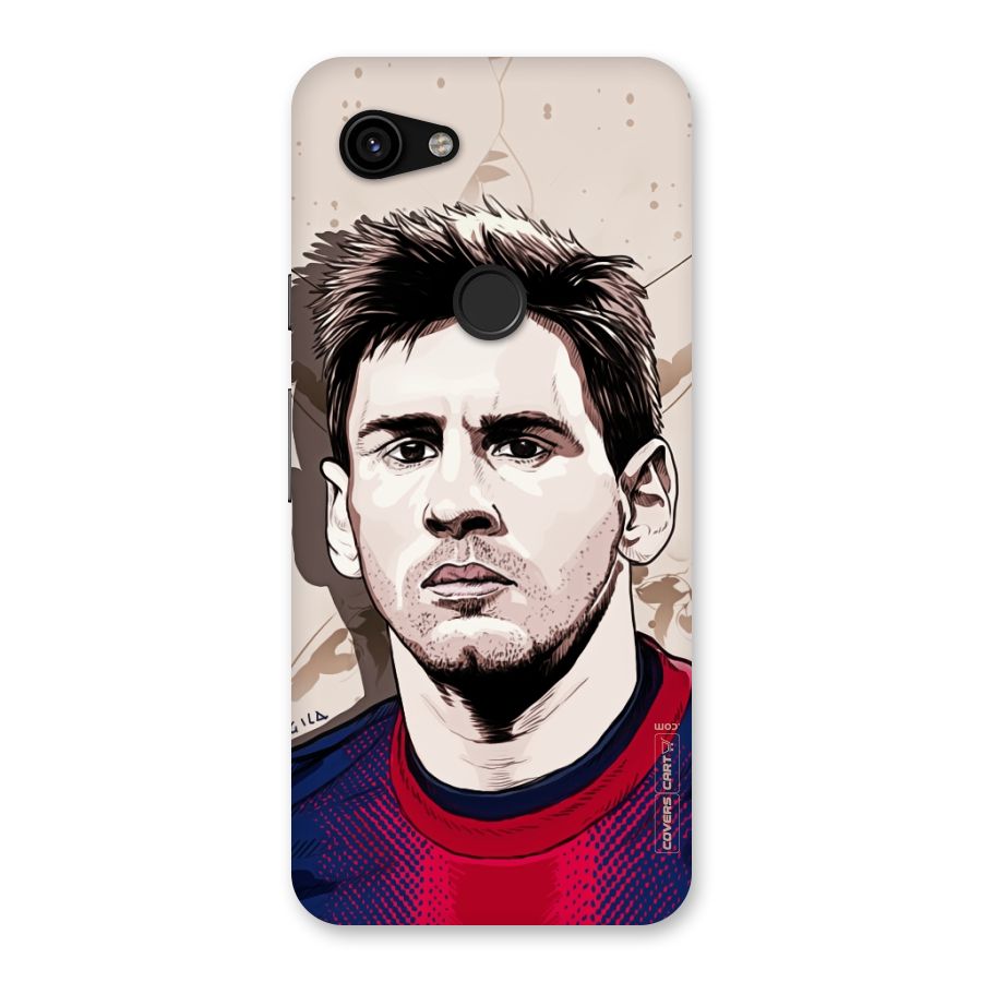 Barca King Messi Back Case for Google Pixel 3a