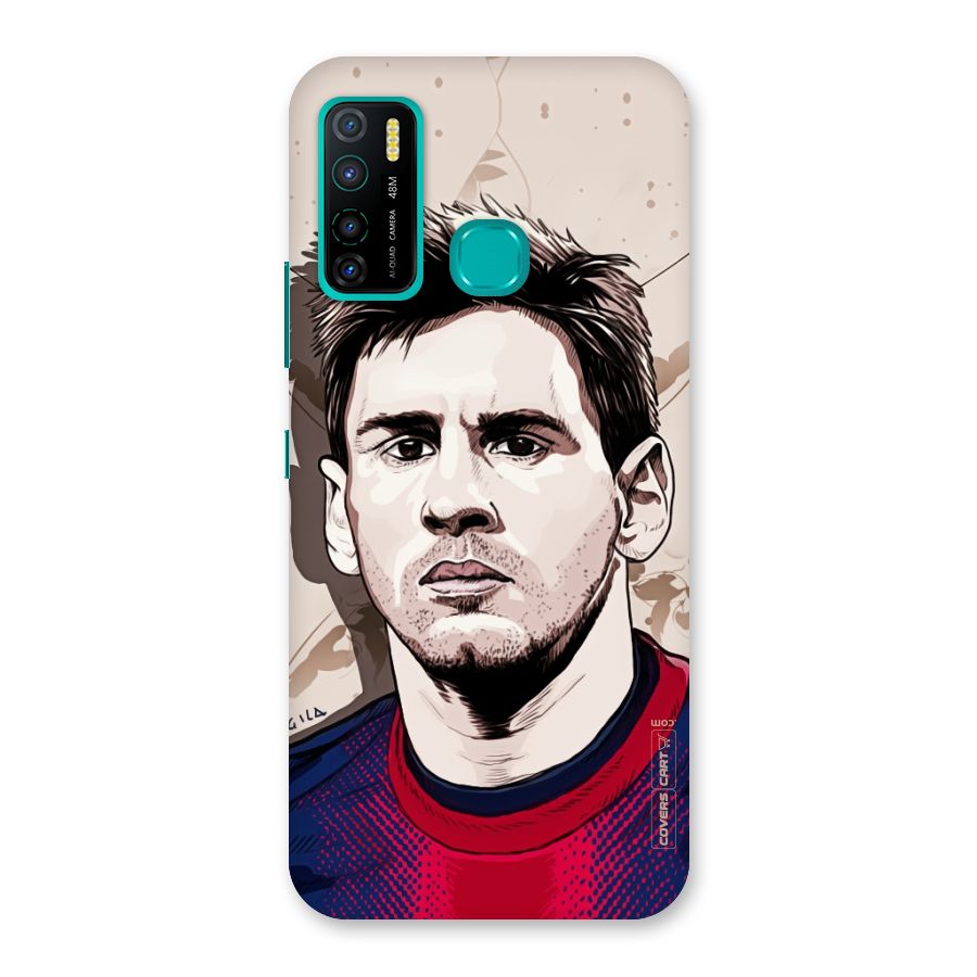 Barca King Messi Back Case for Infinix Hot 9 Pro