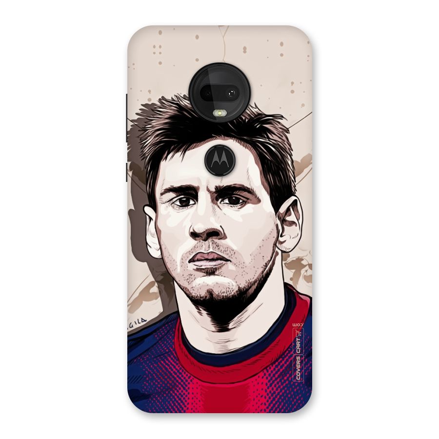 Barca King Messi Back Case for Moto G7