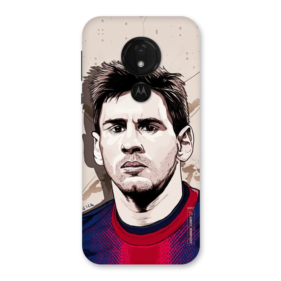 Barca King Messi Back Case for Moto G7 Power