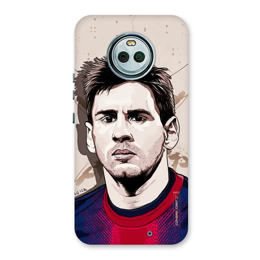 Barca King Messi Back Case for Moto X4