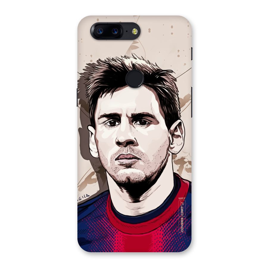 Barca King Messi Back Case for OnePlus 5T