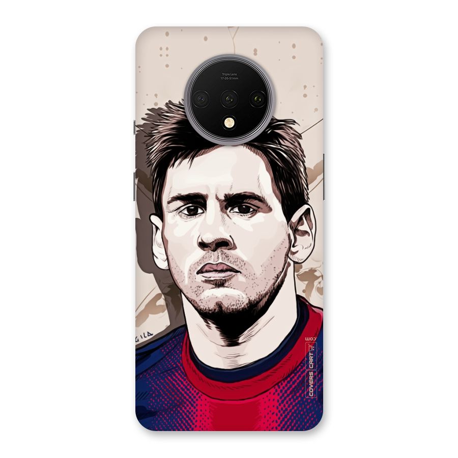 Barca King Messi Back Case for OnePlus 7T