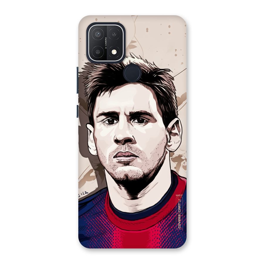 Barca King Messi Back Case for Oppo A15s