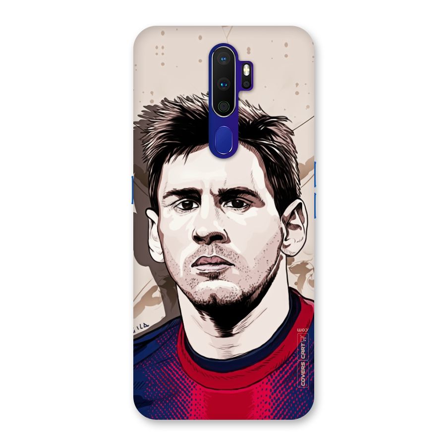 Barca King Messi Back Case for Oppo A9 (2020)