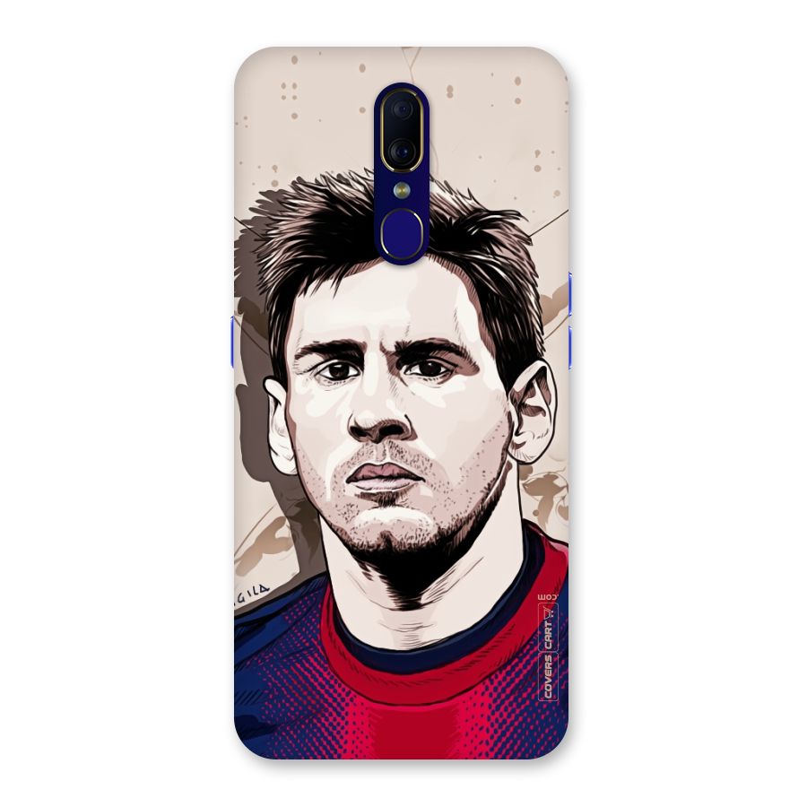 Barca King Messi Back Case for Oppo F11