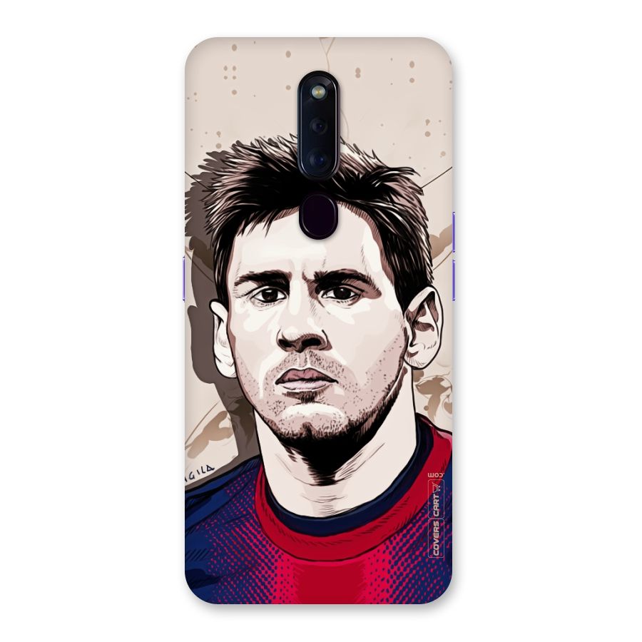Barca King Messi Back Case for Oppo F11 Pro