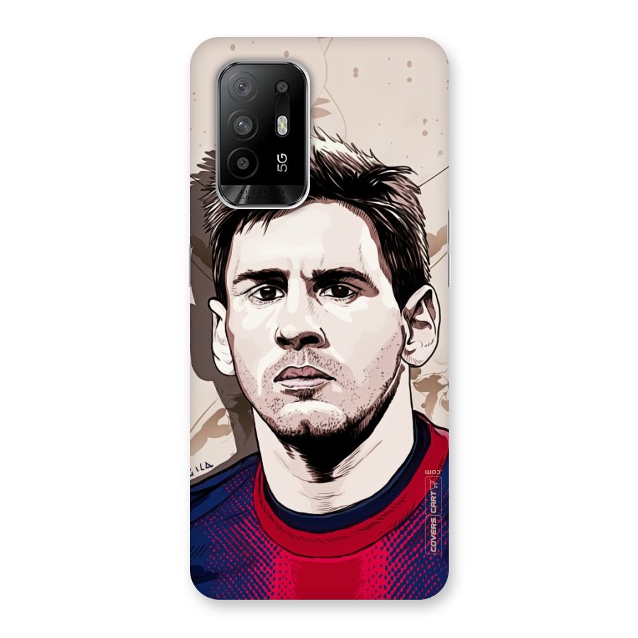 Barca King Messi Back Case for Oppo F19 Pro Plus 5G