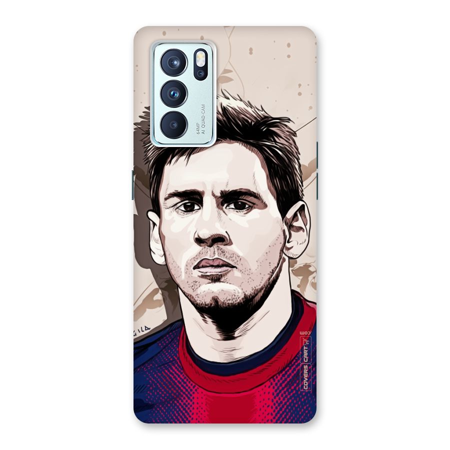 Barca King Messi Back Case for Oppo Reno6 Pro 5G