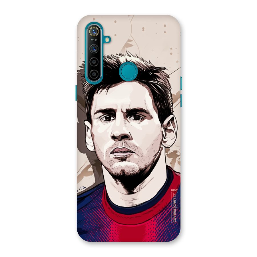 Barca King Messi Back Case for Realme 5i