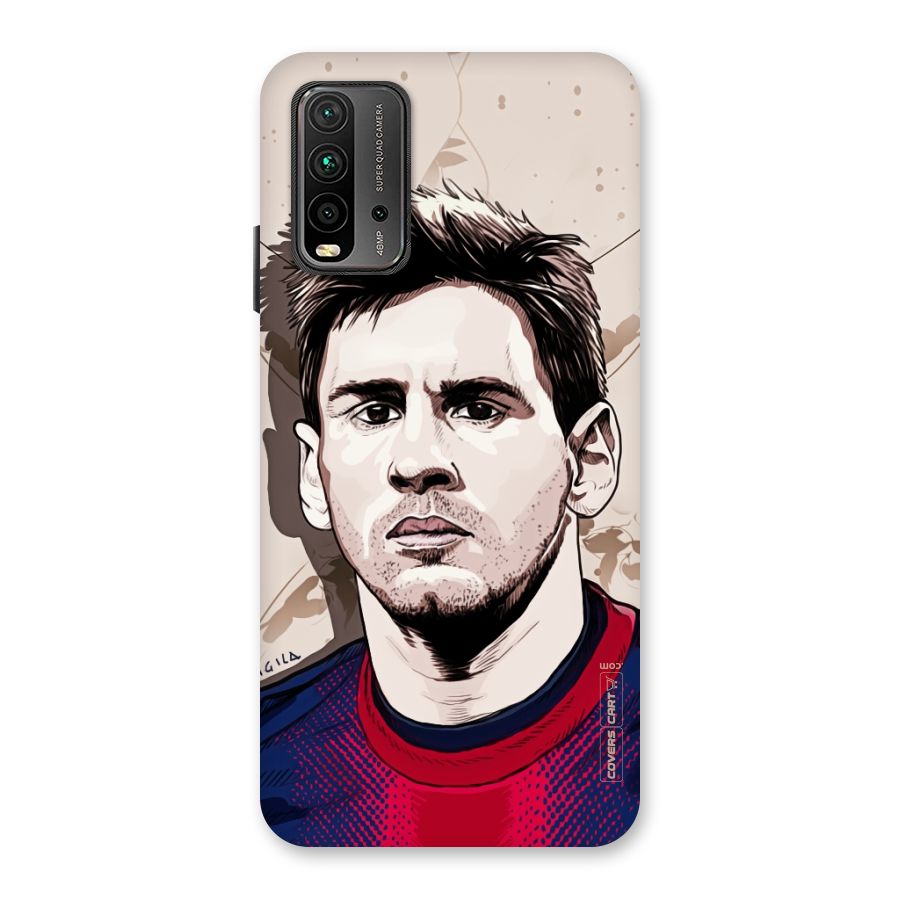 Barca King Messi Back Case for Redmi 9 Power