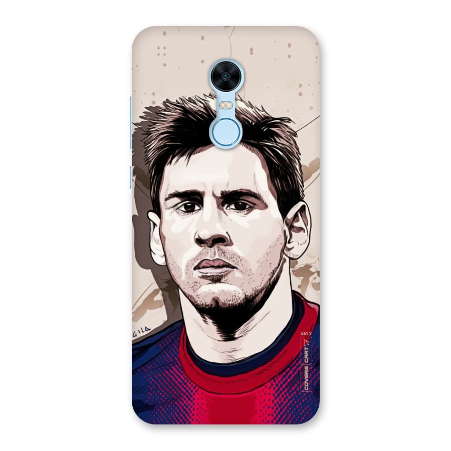 Barca King Messi Back Case for Redmi Note 5