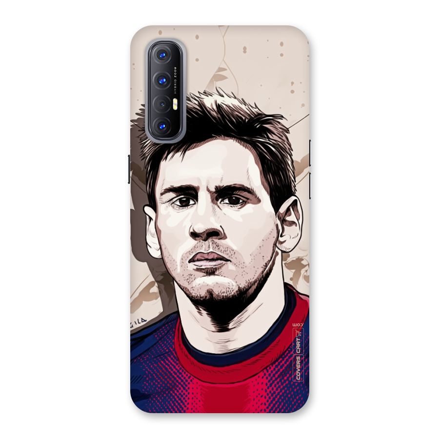 Barca King Messi Back Case for Reno3 Pro