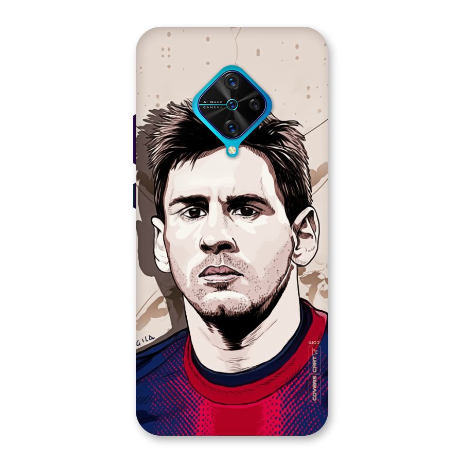 Barca King Messi Back Case for Vivo S1 Pro