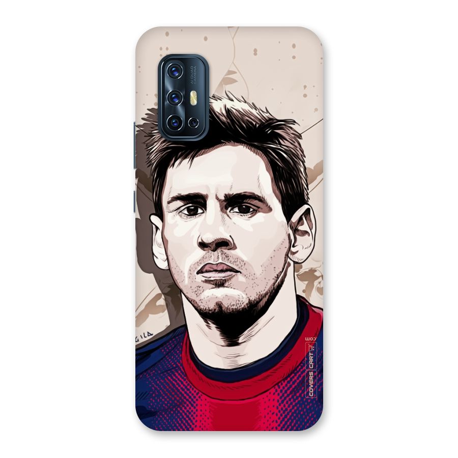 Barca King Messi Back Case for Vivo V17
