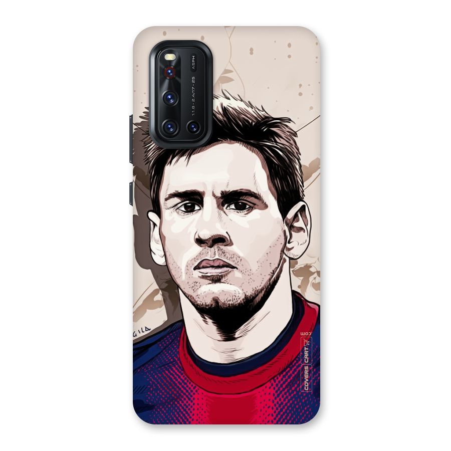 Barca King Messi Back Case for Vivo V19