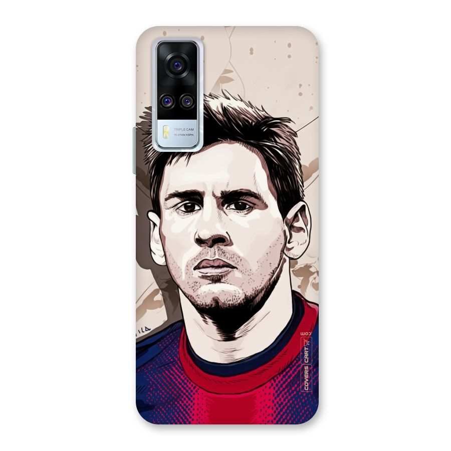 Barca King Messi Back Case for Vivo Y31